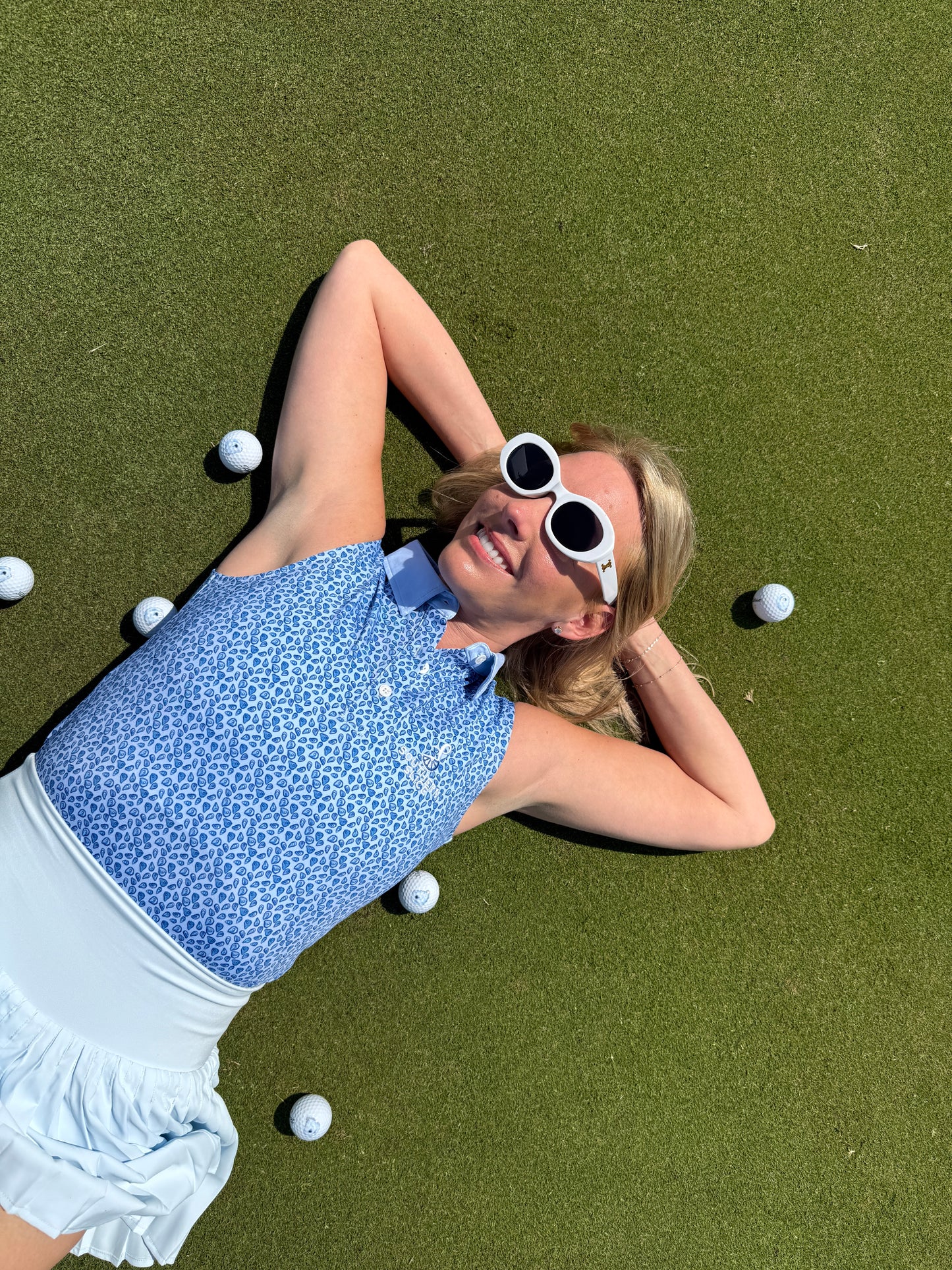 The Charleston Sleeveless Polo