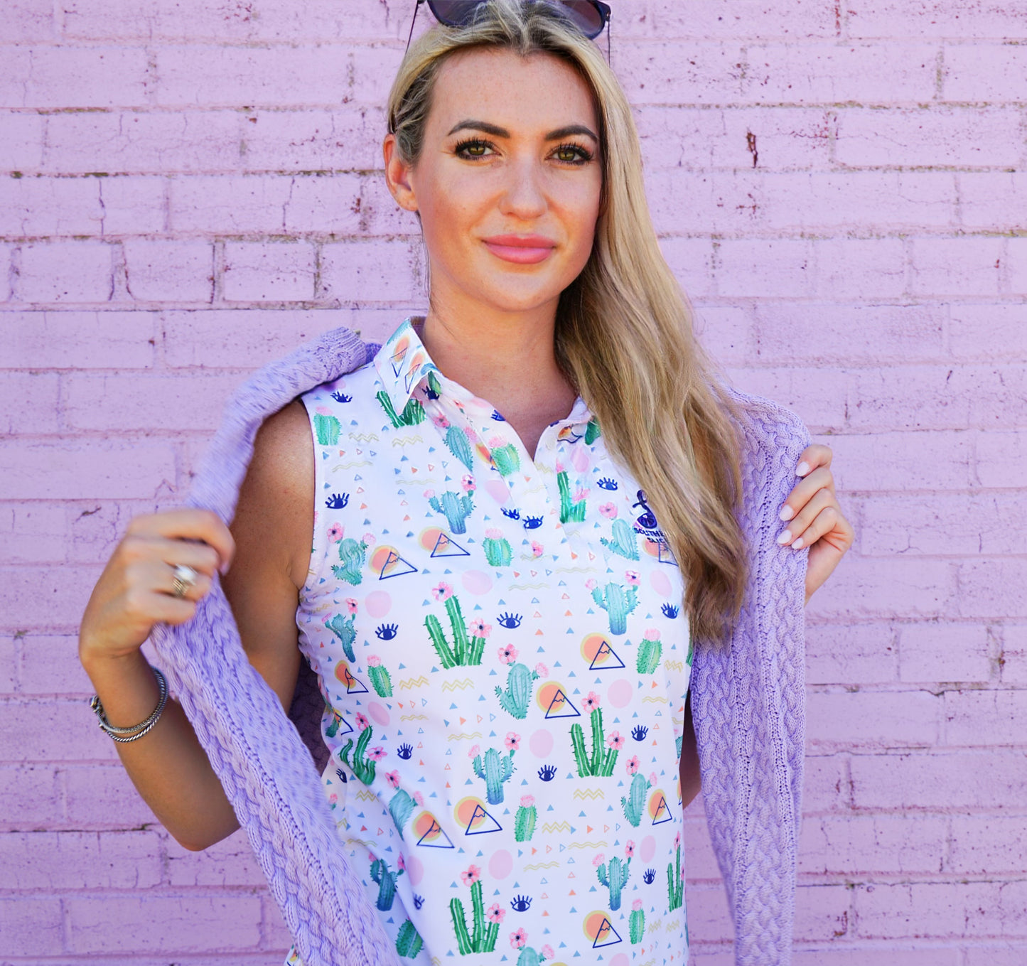 The Sedona Sleeveless Polo