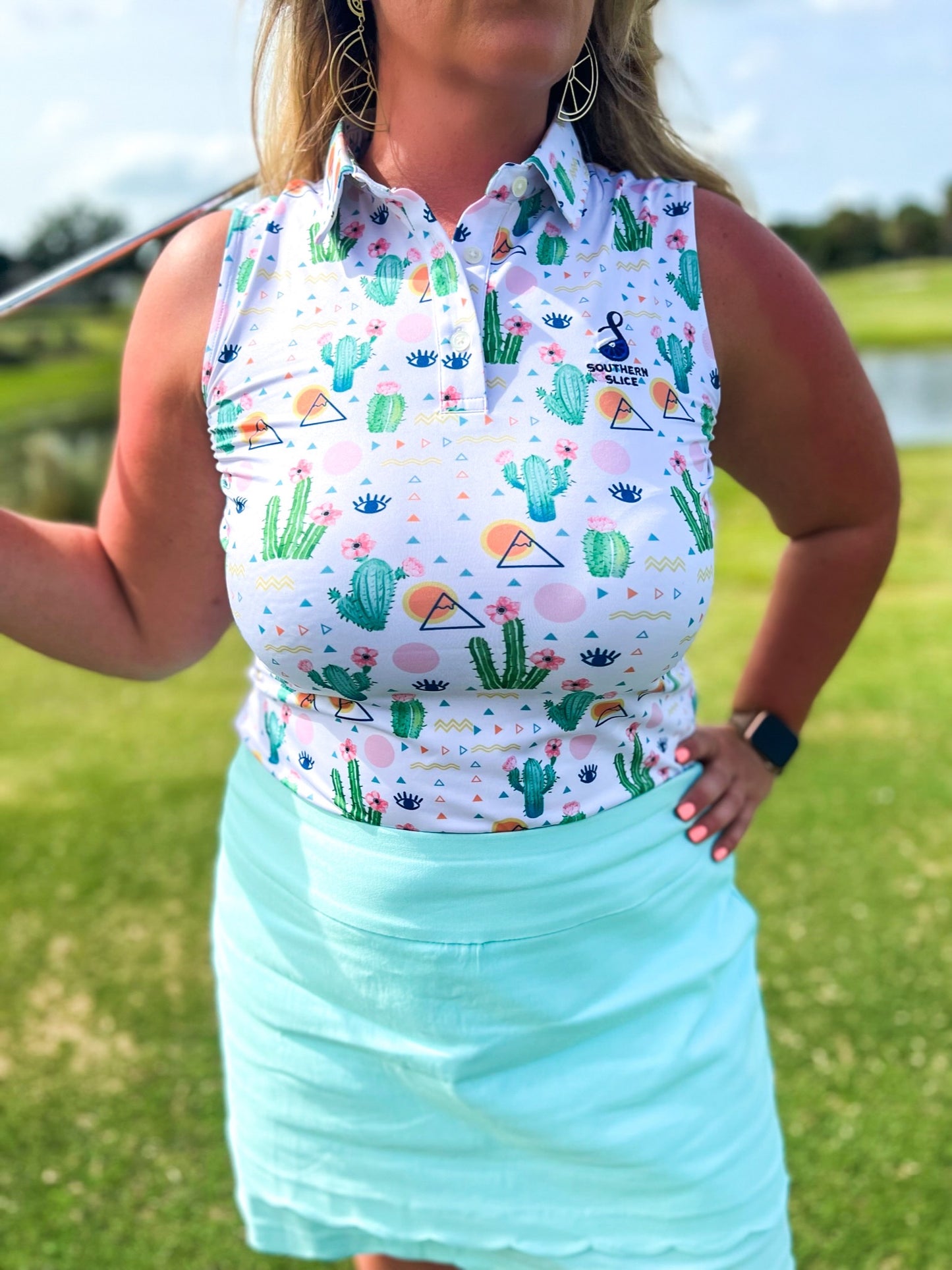 The Sedona Sleeveless Polo