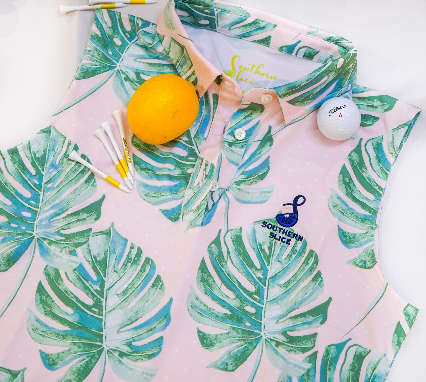 The Palm Springs Sleeveless Polo